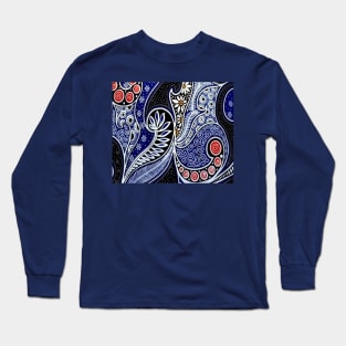 tradisional design of infonesia Long Sleeve T-Shirt